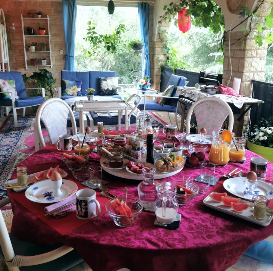 Bed and Breakfast Le Balcon Des Jasses Espere Exterior foto